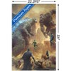 Trends International Justice League vs. Godzilla vs. Kong - Street Battle Unframed Wall Poster Prints - 3 of 4