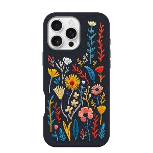 OtterBox Apple iPhone 16 Pro Max Symmetry Series Cactus Leather with MagSafe - Enchanted Garden - 1 of 4