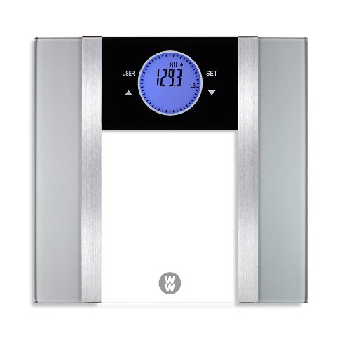 Glass Body Analysis Scale Clear - Weight Watchers : Target