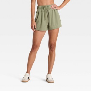 Women's Active Light High-Rise Wide Leg Shorts 3.5" - All In Motion™ - 1 of 4