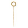 Black Bow Jewelry 14k Yellow Gold Happy Birthday Disc Pendant, 22mm - 2 of 4