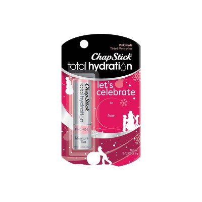 Chapstick Holiday Total Hydration Lip Balm - Pink Nude
