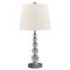 Set of 2 Joaquin Crystal Table Lamps Clear/Silver - Signature Design by Ashley: Chrome-Plated, UL Listed, Drum Shade - 2 of 3