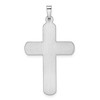 Black Bow Jewelry 14k Yellow or White Gold Polished Latin Cross Pendant, 21 x 39mm - 3 of 4