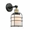 Bell Cage - 1 Light Semi-Flush Mount In Industrial Style-13.5 Inches Tall and 5 Inches Wide - 2 of 2