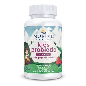 Nordic Naturals Kids Probiotic Gummies - 1.5 Billion Live Cultures, 60 Count - 1 of 4