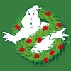 Women's Ghostbusters Christmas Wreath Logo Racerback Tank Top - 2 of 4