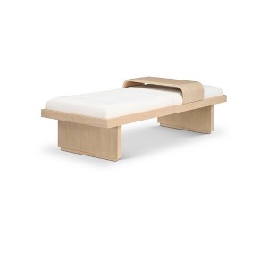 Meridian Furniture,Arlington Chenille Fabric Bench - 1 of 4