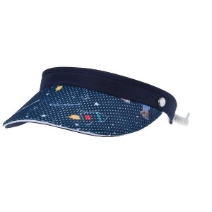 Women's ORBIT PRINTED CABLE VISOR - GOLFINO - 1 of 1