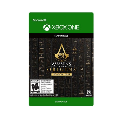 Assassin S Creed Origins Season Pass Xbox One Digital Target - roblox assassin code download