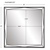 Uttermost Entangled Modern Square Mirror - 3 of 4