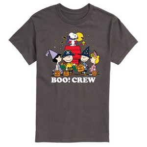 Men's - Peanuts - Boo Crew Short Sleeve Graphic T-Shirt - 1 of 4