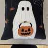 DSVIMOY Support Pillow Halloween Ghost with Pumpkin Bucket Throw Pillow for Halloween Decor, Black, 17"*17"*10" - 3 of 4