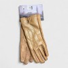 London Fog Women’s Leather Touchscreen Gloves – Winter Dress Gloves, Soft Lined, Warm & Elegant Cold Weather Gloves - 4 of 4