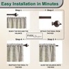 Park Designs Lace Mist Valance 60" x 14" - 4 of 4