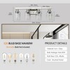 Maliang 24" Modern 4-Light Bathroom Vanity Light Fixture (No Bulbs) - 4 of 4