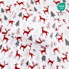 Christmas Duvet Cover, Soft Brushed Microfiber Comforter Cover Sets, Printed Holiday Theme Bedroom Decorative Bedding - 4 of 4