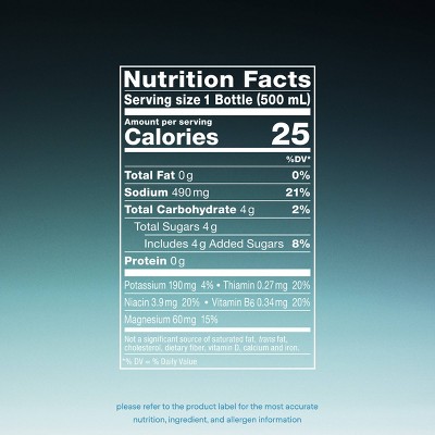 Unwell Hydration No Caffeine Watermelon Sports Drink - 16.9 fl oz