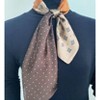 Wrapables Satin Neckerchief Square Scarf 26.5 x 26.5 Inches, Browns - 4 of 4