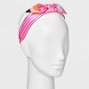 Teacher Pencil Top Knot Headband - Pink - 2 of 3