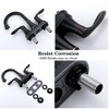 Stylish 2-Handle 4-Inch Oil Rubbed Bronze Bathroom Faucet with Pop-up Drain and Supply Hoses - 3 of 4