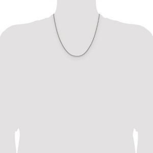 Chisel Stainless Steel Polished 1.5mm 20" Flat Curb Link Necklace - 1 of 4