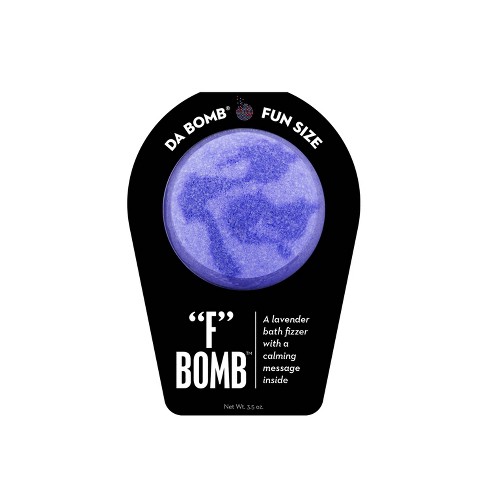 Da Bomb Bath Fizzers "F" Bath Bomb - 3.5oz - image 1 of 3