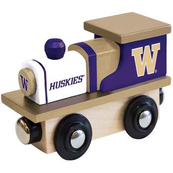 MasterPieces Officially Licensed NCAA Washington Huskies Wooden Toy Train Engine For Kids
