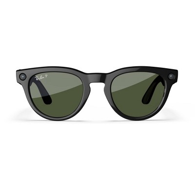 Ray-Ban Meta Headliner - (Gen 1) Shiny Black, Polarized Green - image 2