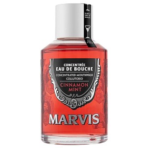 Marvis Concentrated Mouthwash Cinnamon Mint | Leaves a Cool Freshness Cinnamon Mint Flavour | Cleanses & Freshens the Entire Mouth (4.1 oz) - 1 of 3