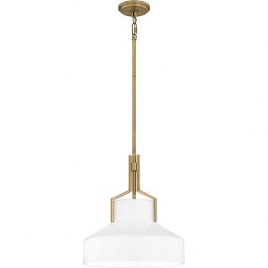 Quoizel Lighting 2 - Light Pendant in  Aged Brass - 1 of 4