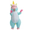 Joyfy Halloween Unicorn Inflatable Costume Family Unicorn Inflatable Blow Up Costume for Halloween Dress up Party - 3 of 4
