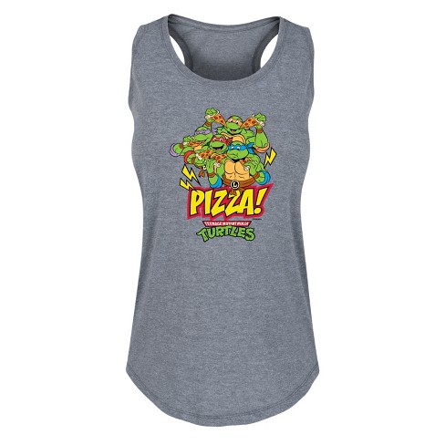 Women's - Teenage Mutant Ninja Turtles - Pizza Graphic Racerback Tank - image 1 of 4