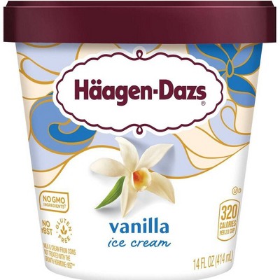Haagen-Dazs Vanilla Ice Cream - 14oz