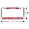 Jacksonville State University Alumni Full Size Standard License Plate Metal Frame - 4 of 4