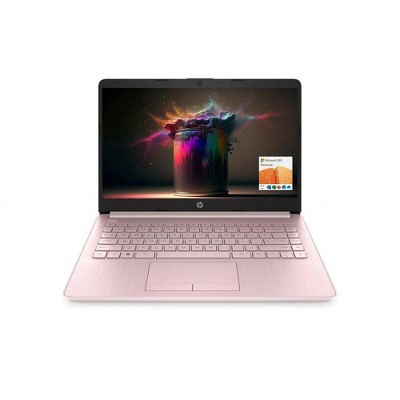 HP 14-dq 14" HD Touchscreen Laptop Intel Celeron N4120 1.1GHz 4GB 64GB W11H - Manufacturer Refurbished