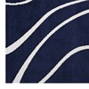 Modway Therese 5x8 Area Rug – Abstract Swirl Pattern in Beige and Gray, Soft Polypropylene Low Pile Weave - 3 of 4