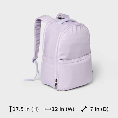Рюкзаки Open Story Canvas 17.5" Backpack - Open Story™ Light Purple — фото 7
