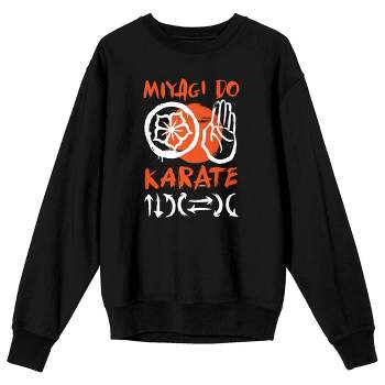 Cobra Kai Miyagi-Do Karate Logo Men's Black Sweatshirt