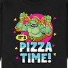 Men's - Teenage Mutant Ninja Turtles - Pizza Time Graphic Fleece Sweatshirt - 2 of 4