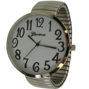 Olivia Pratt Super Large Face Stretch Strap Watch - 1 of 4