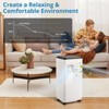 10,000 BTU Portable Air Conditioner Up to 350 Sq.Ft, Quiet Air Conditioner with Remote Control, Cool, Fan, Dehumidifier, 24H Timer, for Bedroom - 4 of 4