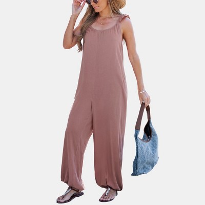 Women's Chic Sleeveless Wide-Leg Jumpsuit - Cupshe