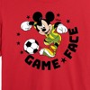 Women's - Disney - Game Face Soccer Cropped Graphic T-Shirt - 2 of 4
