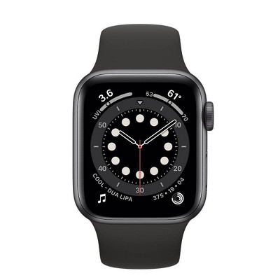 Apple Watch Series 6 GPS + Cellular 40mm Space Gray Aluminum Case with Black Sport Band - Target Certified Refurbished