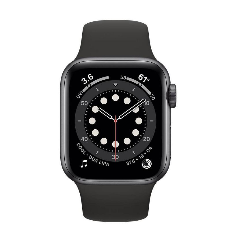 Refurbished Apple Watch Series 6 GPS + Cellular Aluminum Case Sport Band - Target Certified Refurbished, 1 of 3