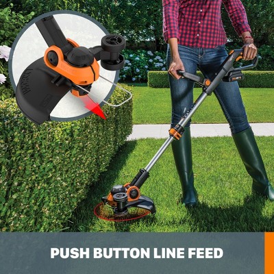 Worx 20V Cordless Grass Trimmer, Hedge Trimmer, and Blower Combo
