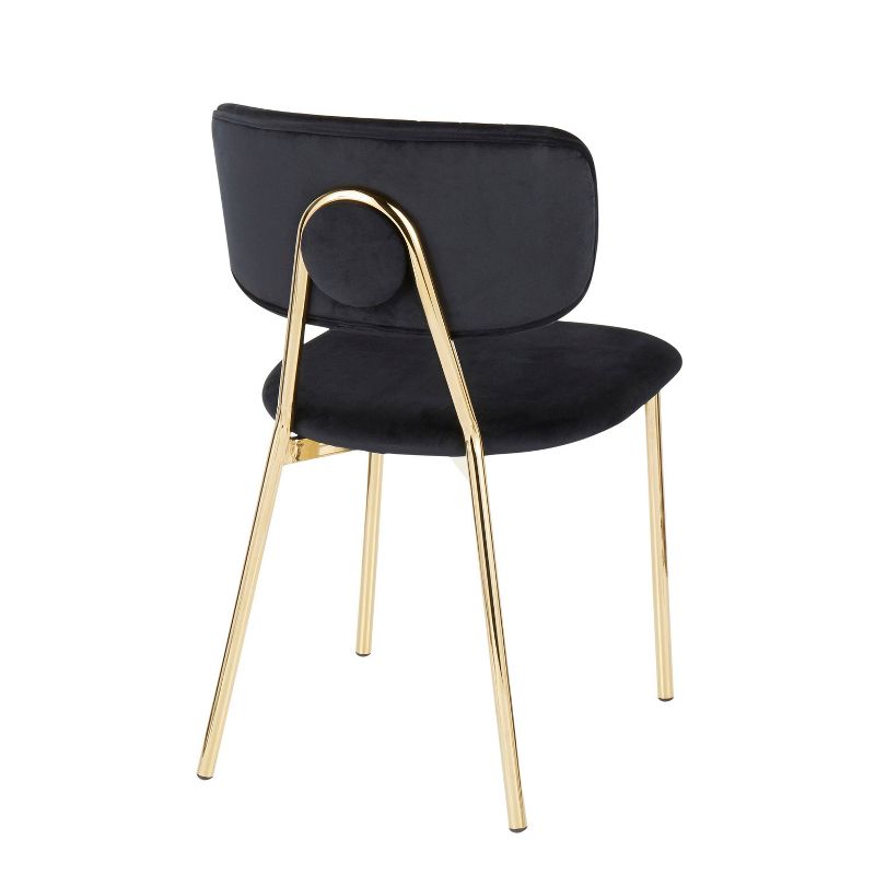 Set of 2 Bouton Contemporary Glam Chair - LumiSource, 5 of 13