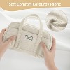 Paaaawaters Large Pencil Case Pouch, Extra Big Pencil Bag with 5 Compartments, Pen Bag Wide Opening - 2 of 4