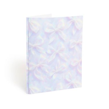 U Brands 2 Pocket File Folder with Prongs- Head in the Clouds